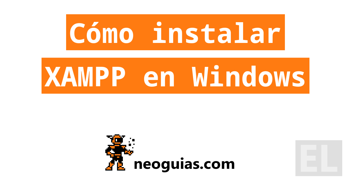 instalar el servidor de Windows Xampp de Redmine